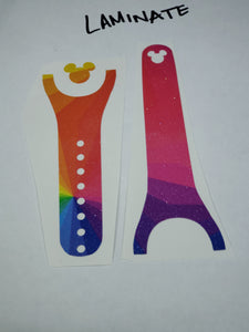 Laminate GLTR Rainbow Patterned MB 2 Decal