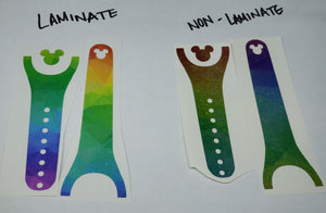 Laminate GLTR Rainbow Patterned MB 2 Decal