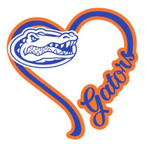 Load image into Gallery viewer, I Heart Gators Decal