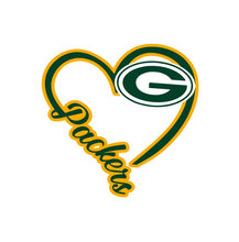 Load image into Gallery viewer, I Heart GB Packers Decal